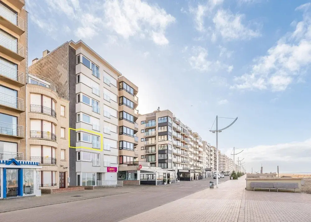 Apartment in Koksijde With Seafront View