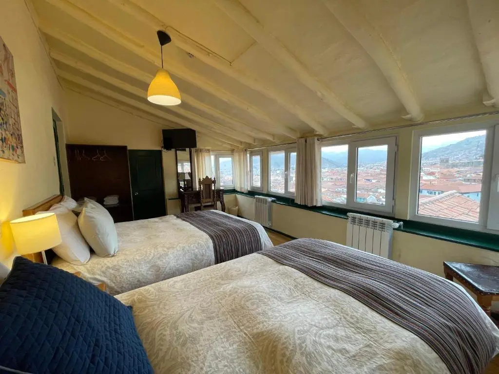 Superior Double room with panoramic view (full double bed)