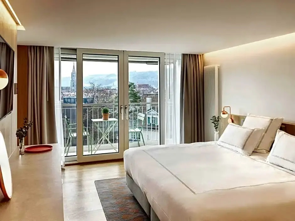 Double Vitality Suite with balcony and with panoramic view (full double bed)