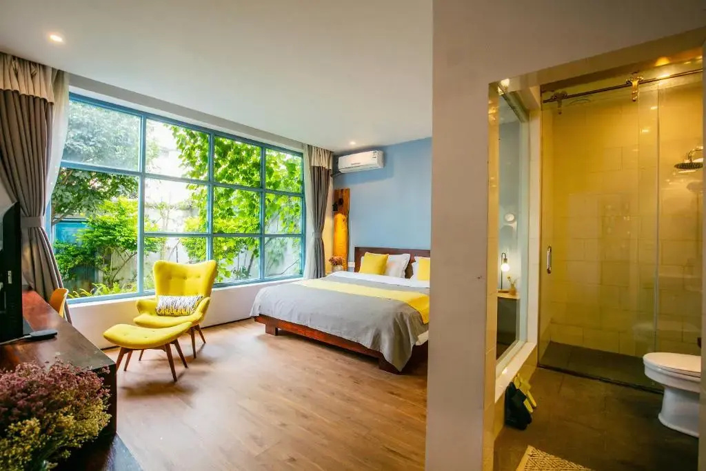 Standard Double room with garden view (twin beds)