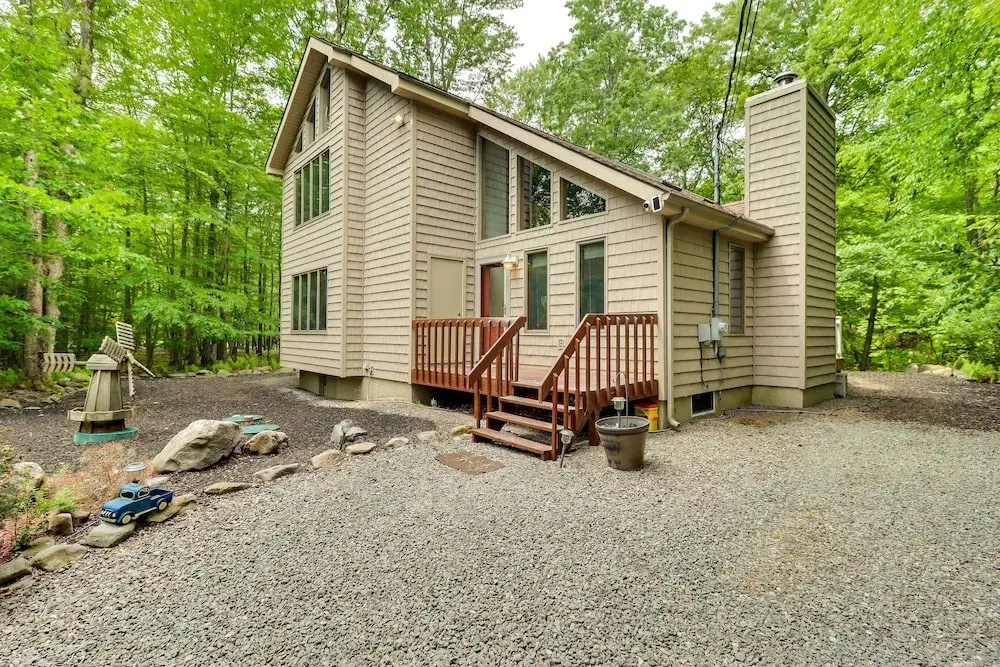 Woodsy Big Bass Lake Hideaway w/ Fire Pit + Deck!