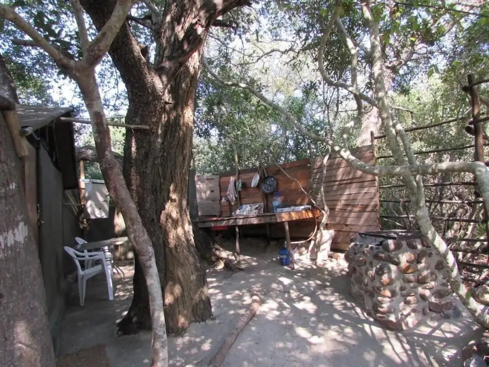 Amanzimlotzi Riverside Bush Tent for 3 Adults in Limpopo, Kruger Park