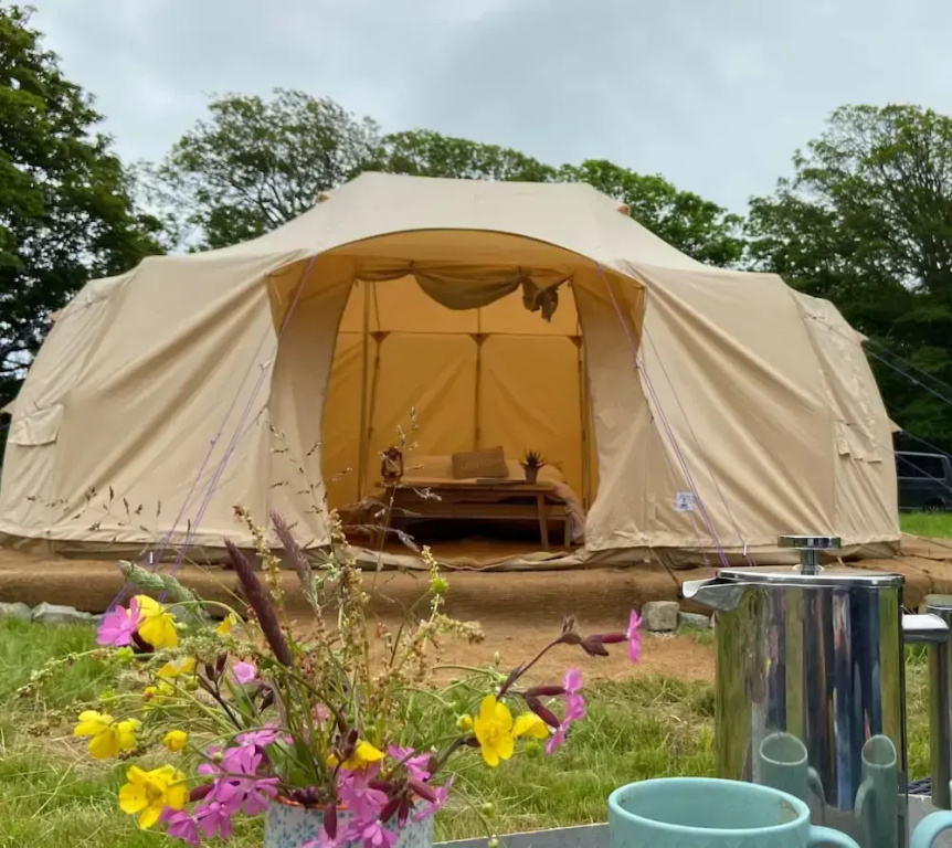 Beautiful Bell Tent Stay