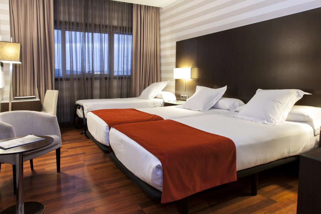 Hotel Zenit Pamplona - Chambres