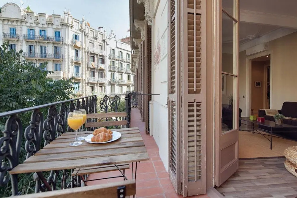 Habitat Apartments Eixample Balconies