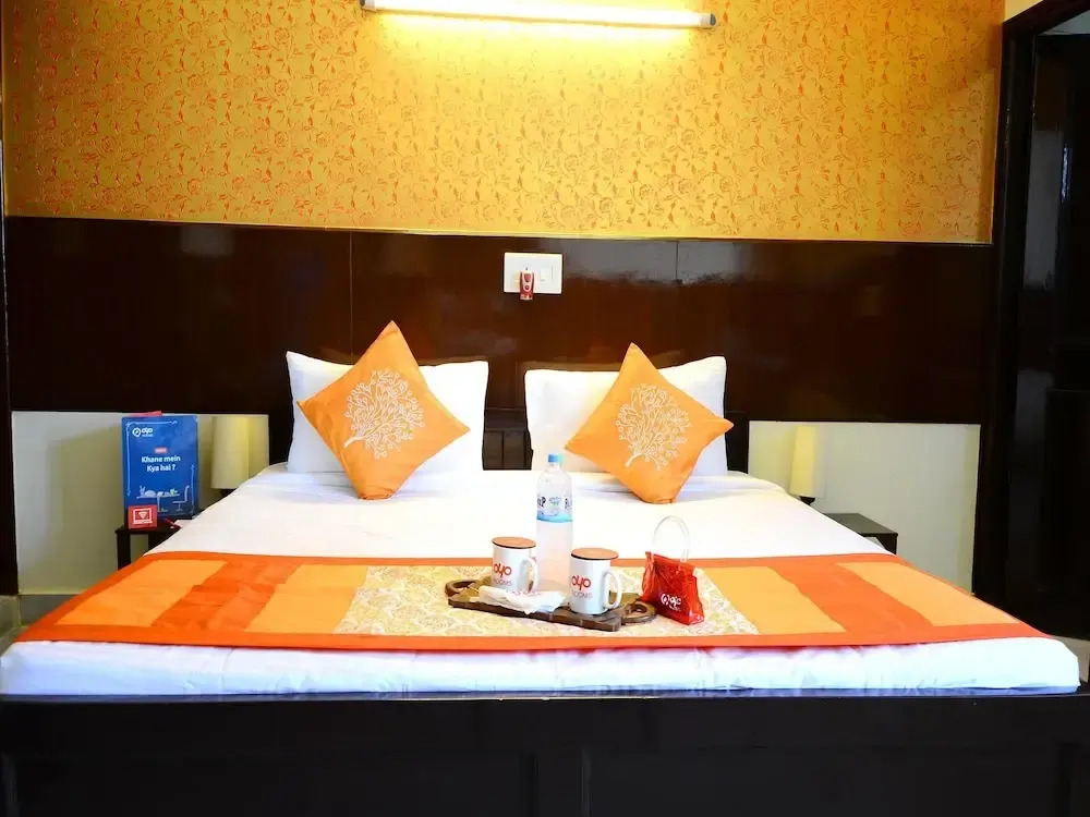 標準雙人房,設有露台及大床