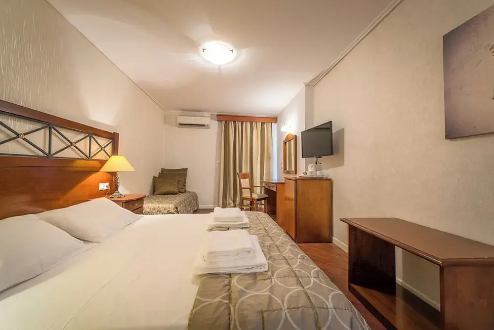Superior room with balcony and with sea view