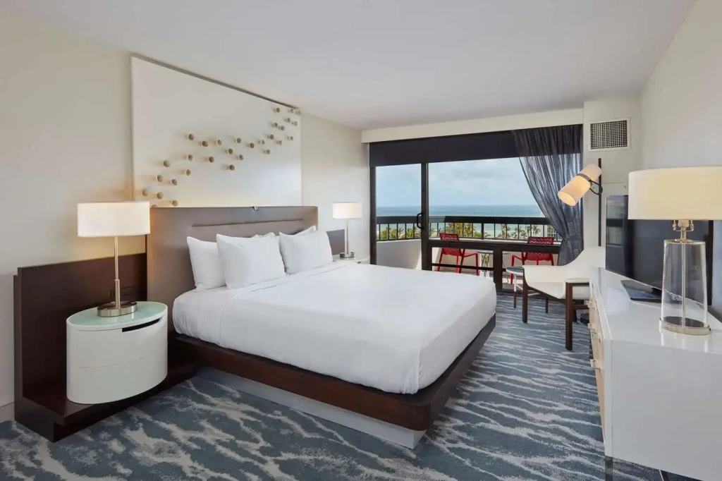 Standard Double room with ocean view (full double bed)