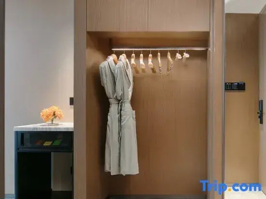 Двухместный номер Deluxe 2 отдельные кровати в Hampton by Hilton Gu'an New Airport