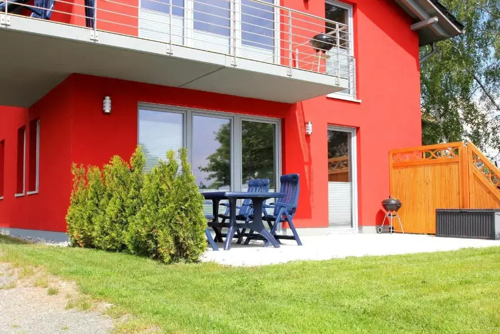 Haus Boddenblick in Neuendorf - Chambres