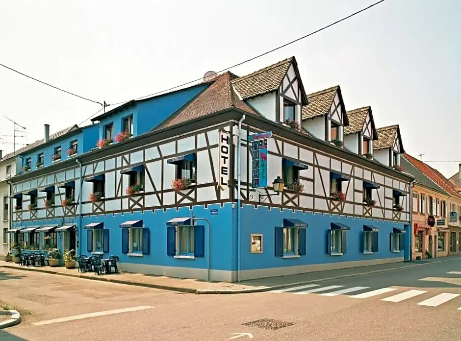 Hotel Restaurant Aux Deux Roses - Chambres