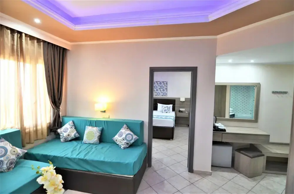 Family Apartment with balcony and with partial sea view