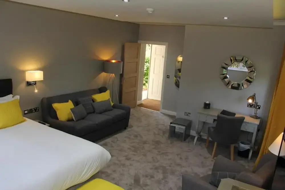 觀景至尊雙人房，配有雙床