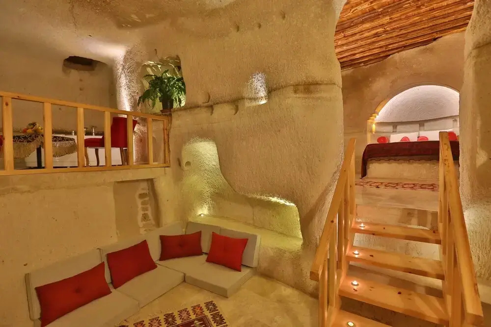 Двухместный люкс 2 отдельные кровати в Abu Hayat Cave Suites