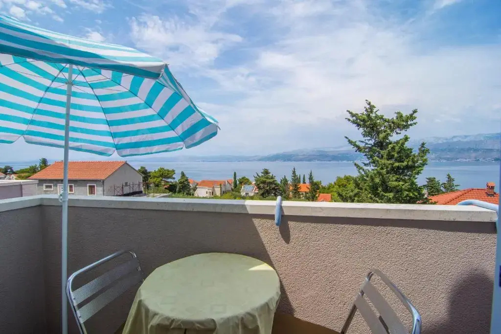 Studio with balcony