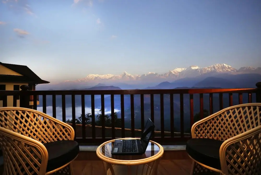 Deluxe Double room with mountain view (full double bed)