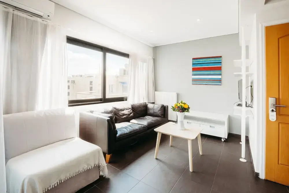 Family Suite with balcony and with city view