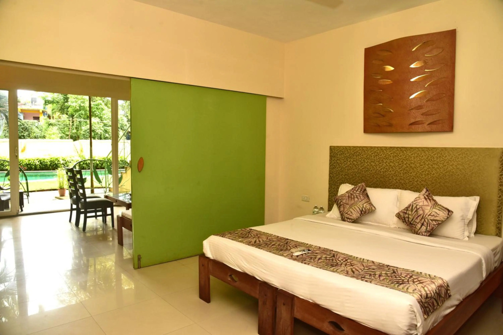 Sharanam Green Pure Veg Resort in Calangute