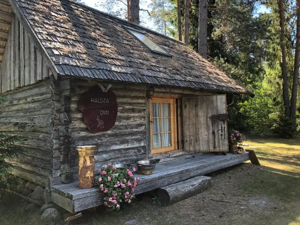 Cottage with garden view