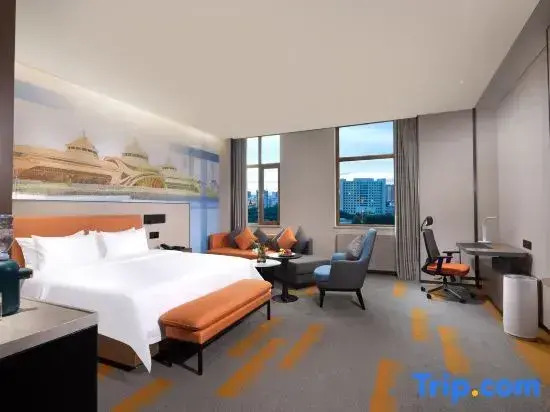 Двухместный номер Business двуспальная кровать в Hampton by Hilton Hulunbuir Hailar Street