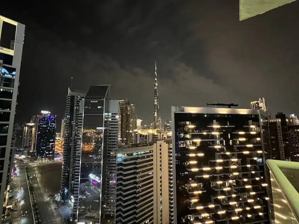 Burj Khalifa Canal View Fully Furnished Studio At Damac Prive