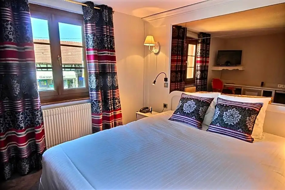 Hotel Restaurant Relais De La Poste - Strasbourg Nord - Chambres