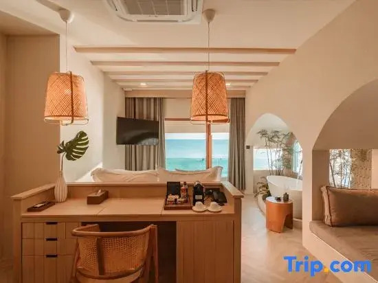 Студия с видом на океан в Maldives Beach Resort