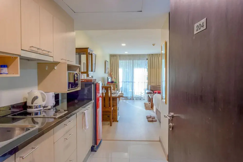 Двухместный люкс Deluxe с балконом двуспальная кровать в Citismart Luxury Apartments