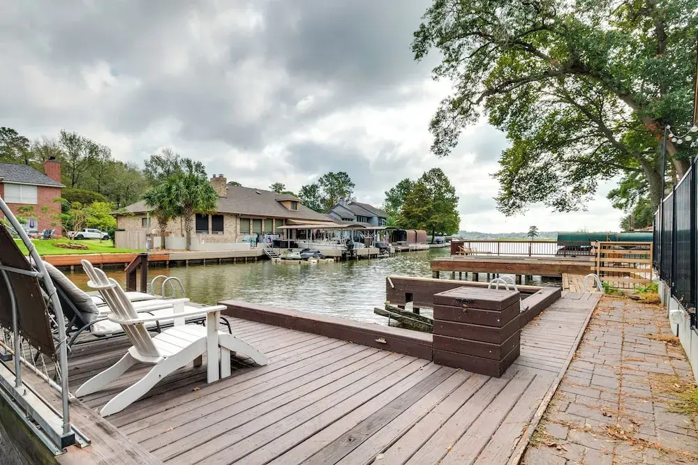 Dock & Outdoor Entertainment: Home on Lake Conroe