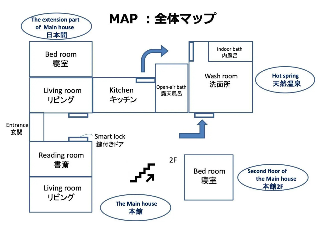 Yamaguchi House,Historic Private House with Open-Air Hot springs 사진 26