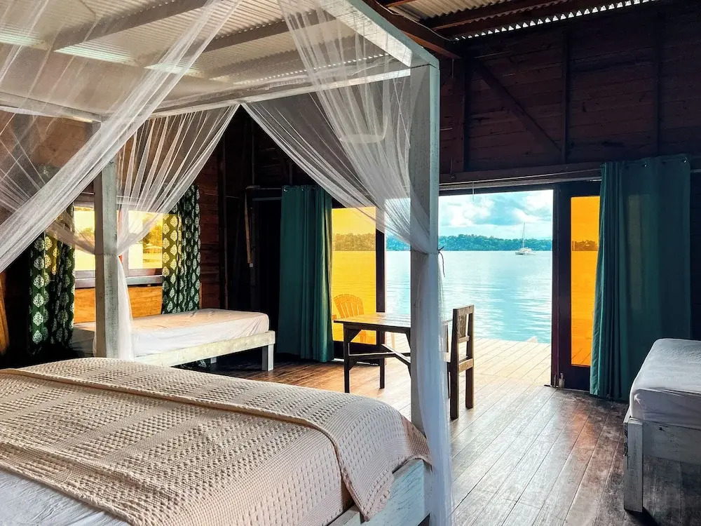 The Sea Monkey Overwater Bungalows and Restaurant Bocas del Toro by null