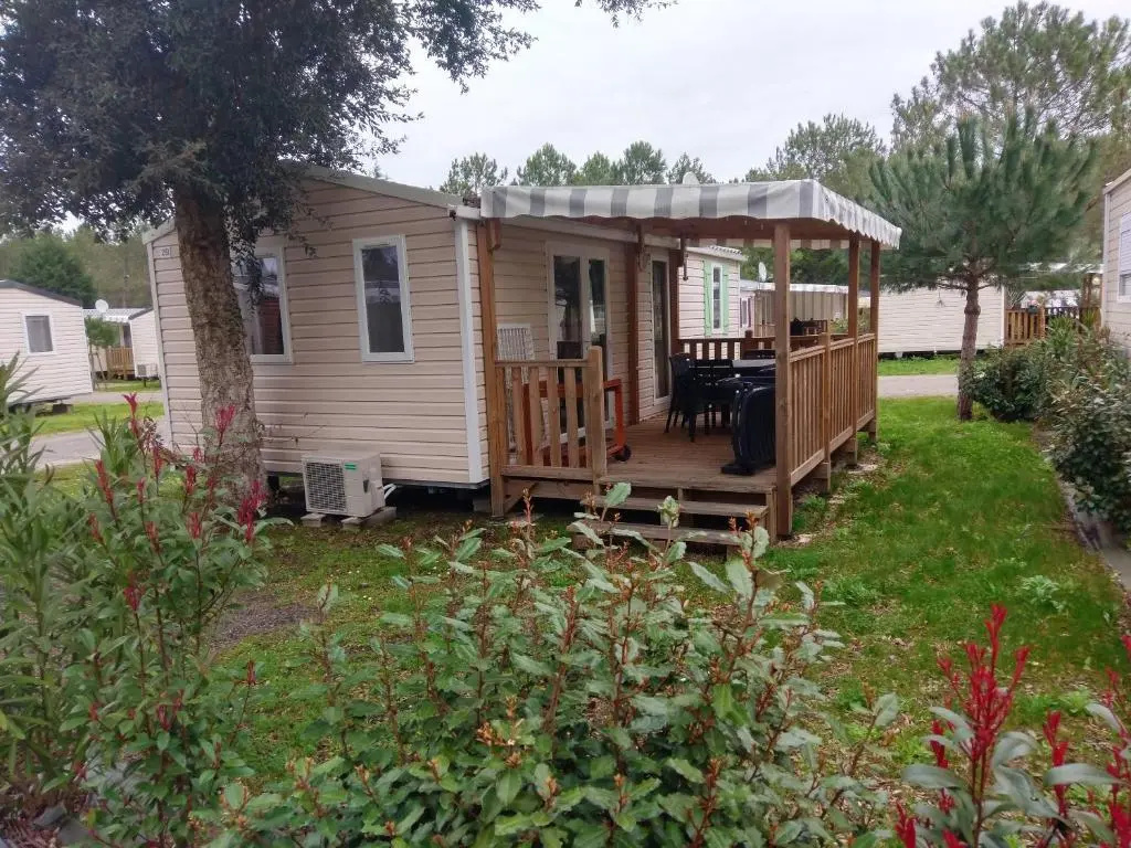 Afficher la photo 6 — Bungalow de 2 chambres avec piscine partagee jardin amenage et wifi a Saint Julien en Born a 4 km de la plage