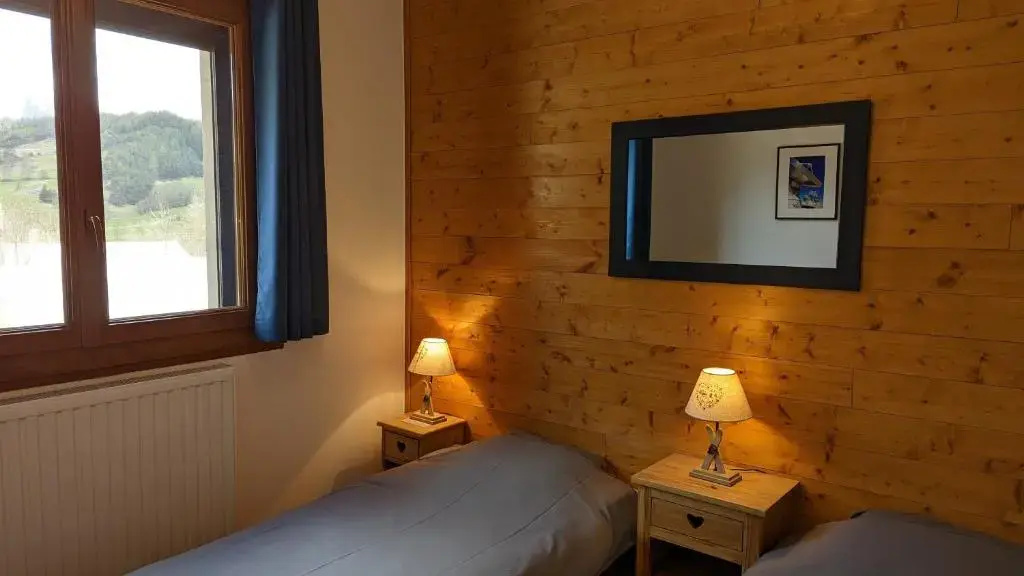 Standard Double room with mountain view (twin beds)