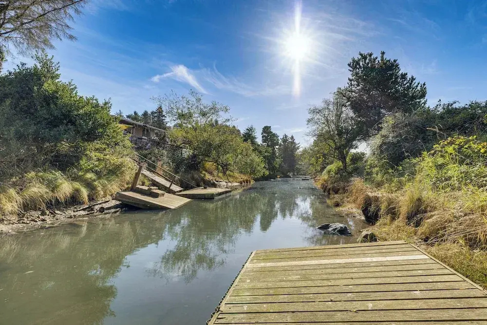 Walk to Pacific City Beach Access: Home w/ Deck!