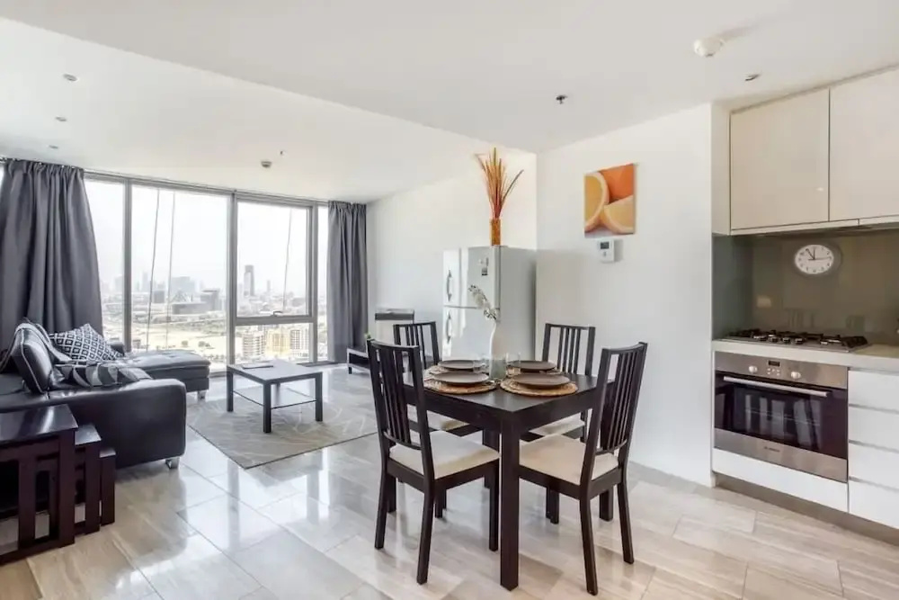 Comfy Studio in D1 Tower With Views of the Creek