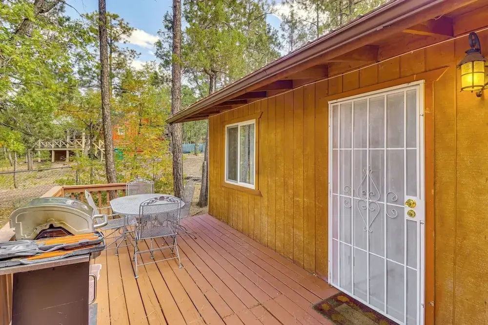 4 Mi to Rainbow Lake! Serene Home w/ Deck