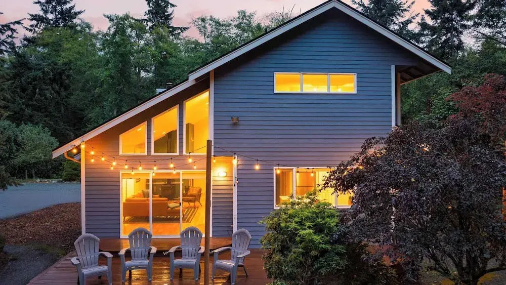 Forest Front Home w/ Fire Pit, Mins to Beaches, Wineries & Trails Cedarview Retreat by Avantstay