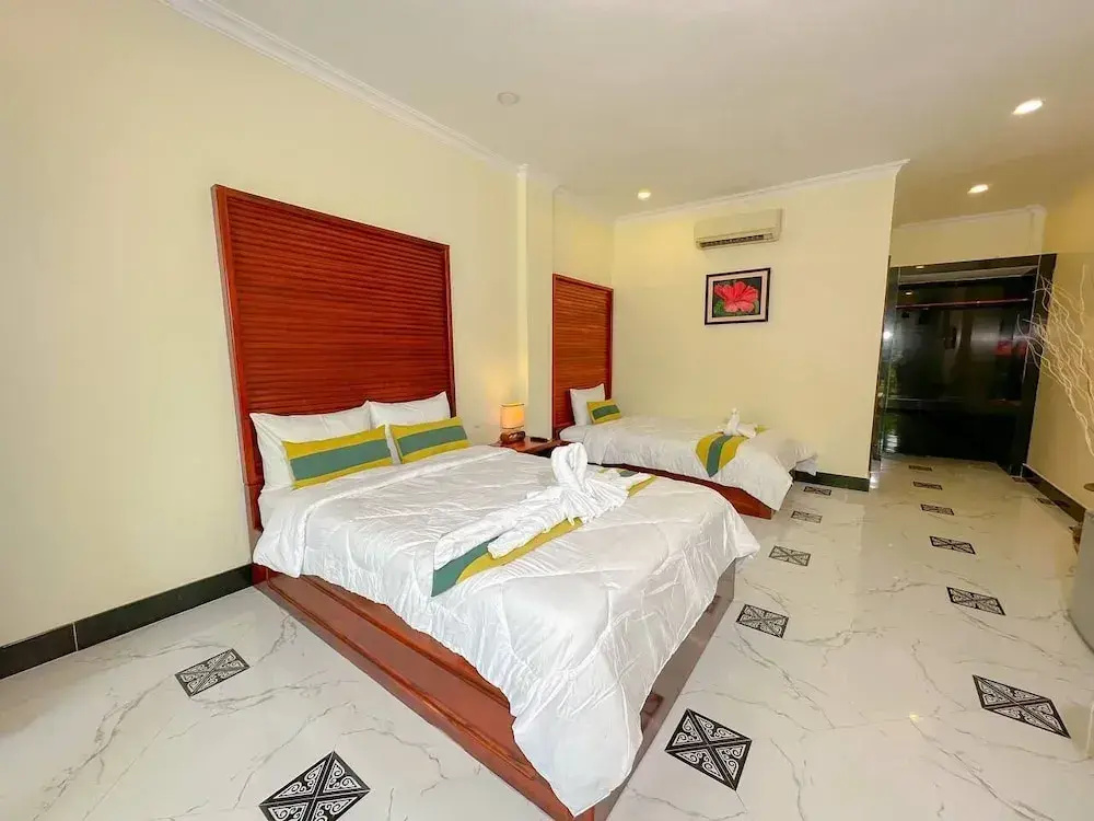 2 Bedrooms Standard Double room (twin beds)