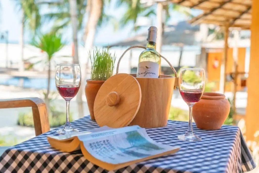 Villa beachfront