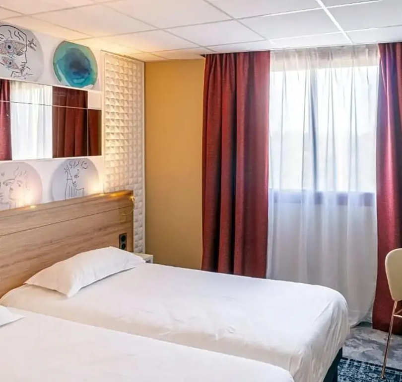 Brit Hotel Nantes La Beaujoire Parc Expo - Chambres