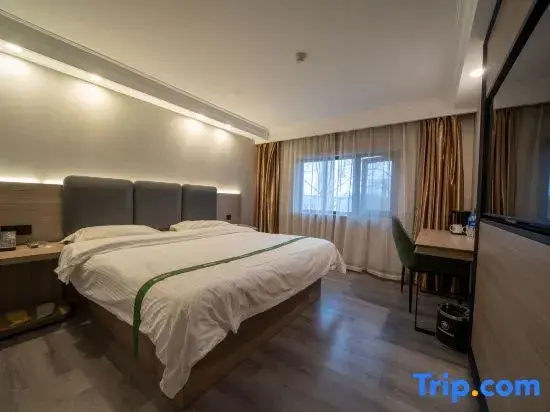 Greentree Inn Shanghai Gongfu New Village Subway Station Express Hotel - Chambres