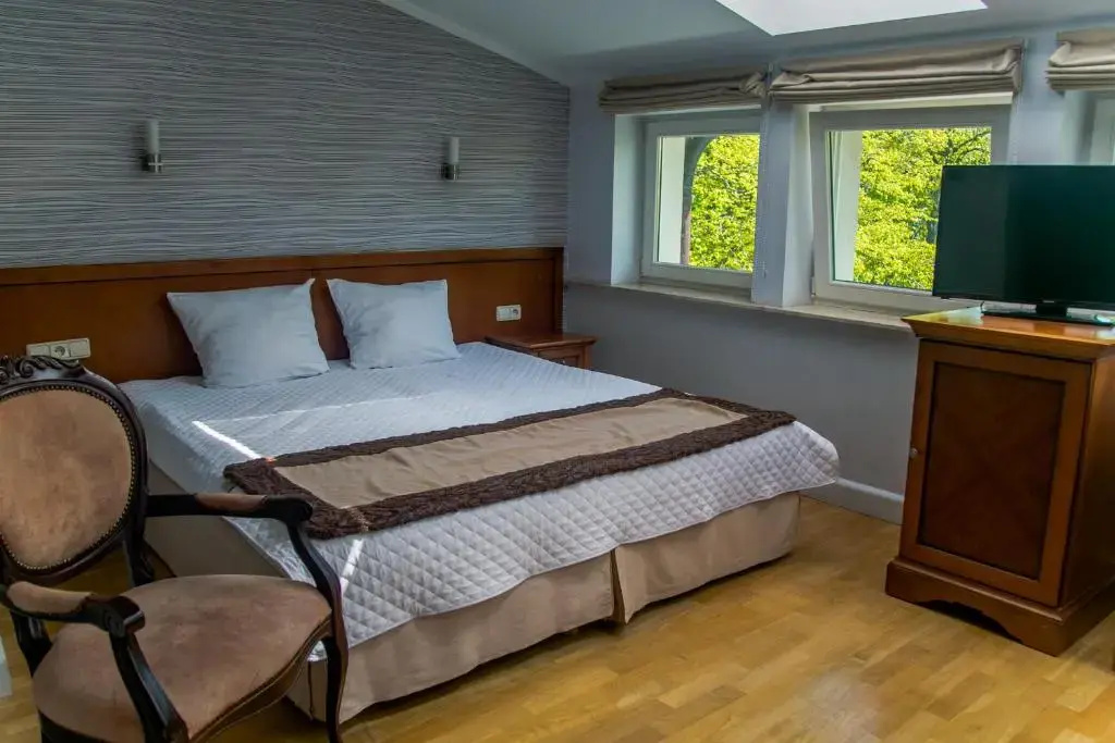 Standard Double room with garden view (full double bed)