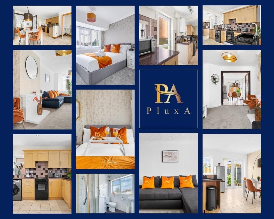 Pluxa Calendula Nectar***** Spacious House in SOLIHULL few minutes drive away from Birmingham Airport