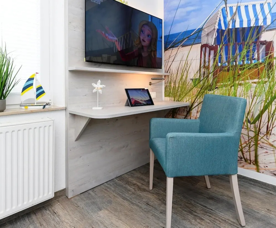 Komfortable Ferienwohnung mit Terrasse; Bensersiel