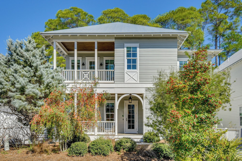 Steps to 30A Beaches! 4BR Coastal Home - Sleeps 12