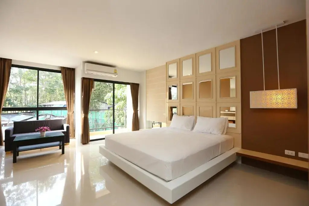 Двухместный номер Deluxe (двуспальная кровать) в Naka Residence
