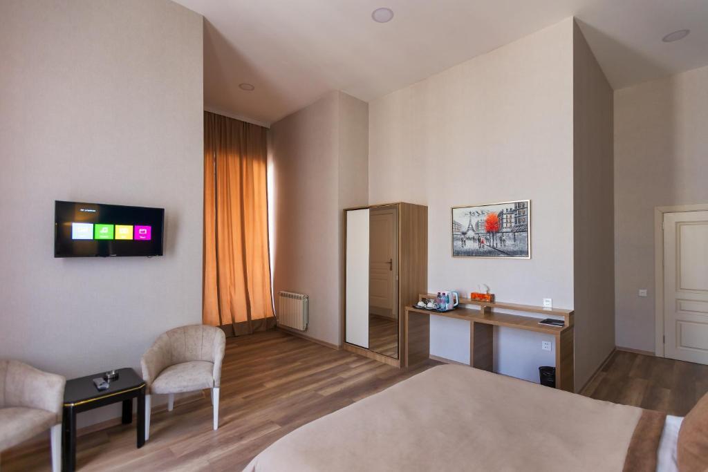 Двухместный номер Deluxe двуспальная кровать в Royal Palace Hotel Baku
