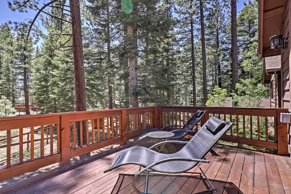 Close to Slopes: Forest-view Gem in Lake Tahoe