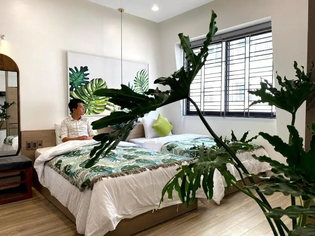 Standard Double room with city view (twin beds)