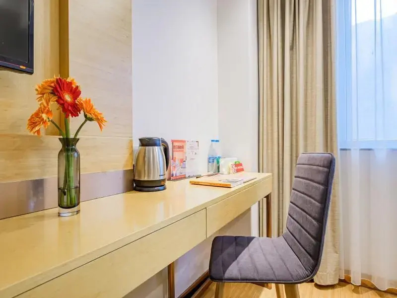 GreenTree Inn Shanghai Jingan Railway Station Xinzha Road Business Hotel - Chambres